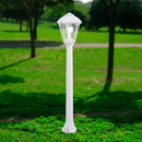 LANTERNA BALIZA COM POSTE GIAFFA/GIAMPY, E27, BRANCO, Ø210 X 995
