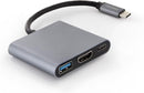 METRONIC ADAPTADOR USB-C MACHO  HDMI - USB-A - USBC FÊMEA