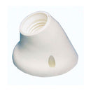 CASQUILHO DE SUPERFÍCIE EMBELHECEDOR CURVO E27 BRANCO