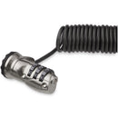 StarTech.com LTLOCK3DCOIL cadeado antirroubo Preto, Aço inoxidáve