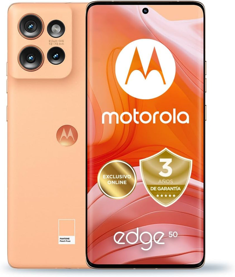 SMARTPHONE MOTOROLA EDGE 50 12/512 6,67" PEACH FUZ