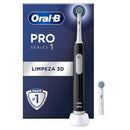 Oral-B Pro Series 1 Adulto Escova oscilante Preto, Branco