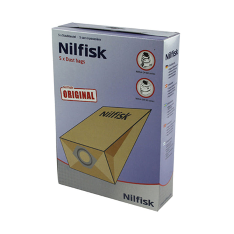 EMBALAGEM SACOS PARA ASPIRADOR GM80 NILFISK - 82095000