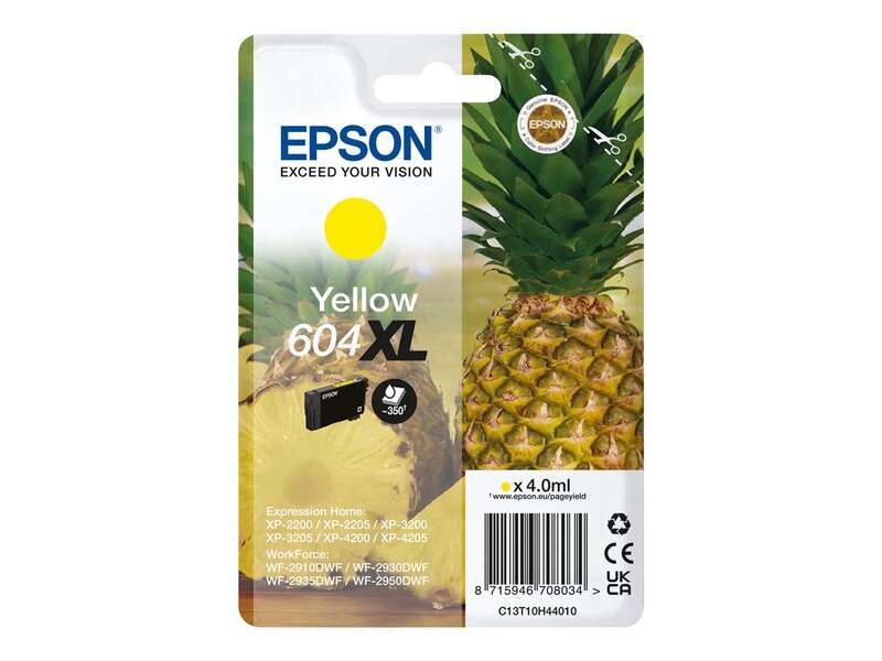 Epson 604XL tinteiro 1 unidade(s) Original Rendimento alto (XL) A