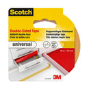 FITA DUPLA FACE, UNIVERSAL, 20 M X 50 MM
