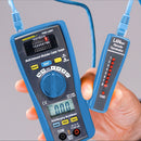 TESTADOR DE LAN E MULTÍMETRO DIGITAL PAN LAN1 CAT III 300 V / CAT