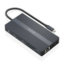 AISENS ASUC-12P017-GR base & duplicador de portas Com fios USB 3.