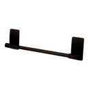 BARRA DE TOALHA, PRETO MATE, 299 X 77 X 47 MM, 1 UNID. + 4 TIRAS,