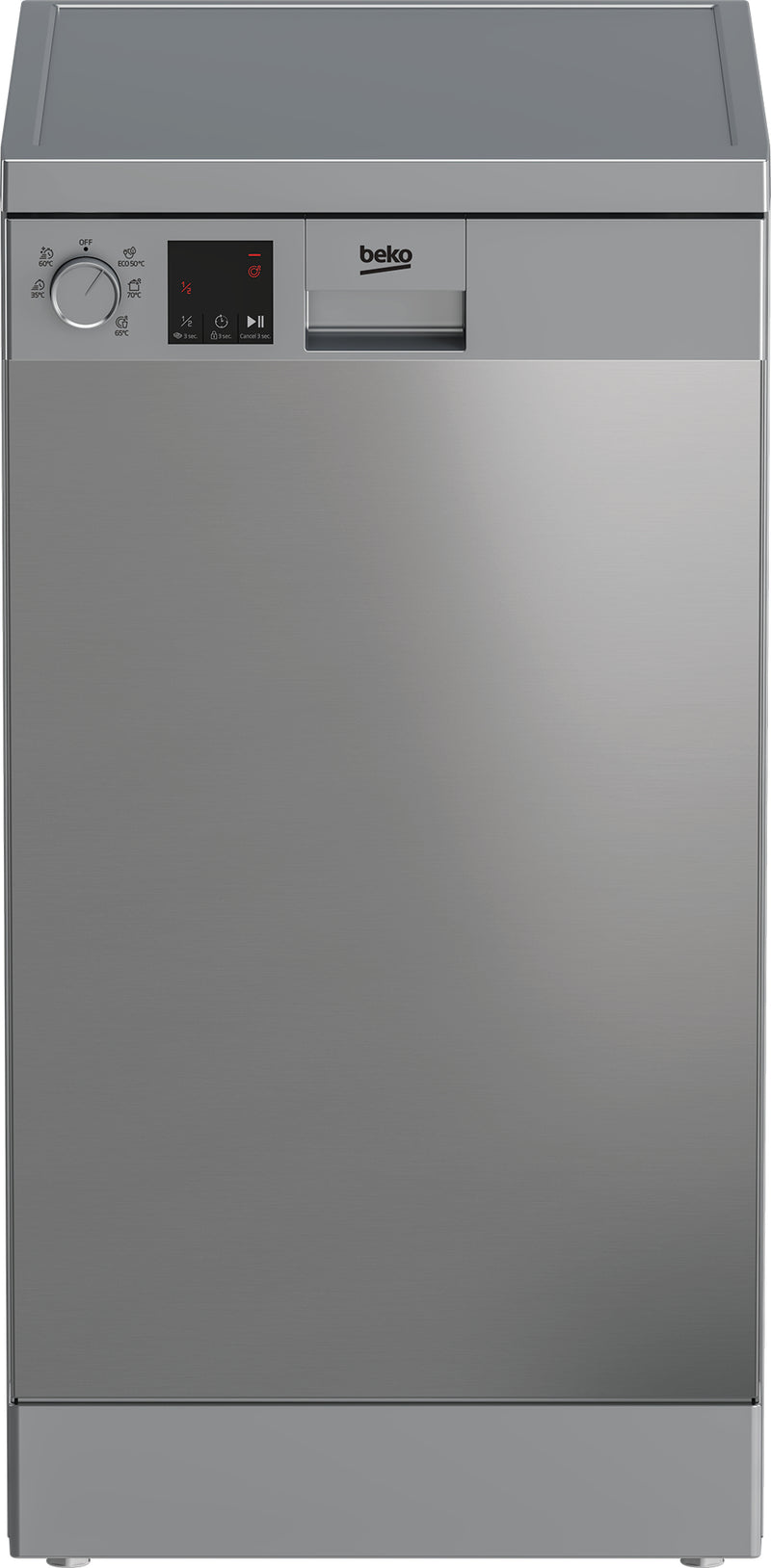 MÁQUINA DE LAVAR LOUÇA BEKO 45CM 5PROG 10TALHERES INOX (E)