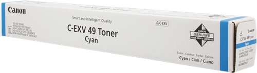 TONER ORIGINAL CANON EXV-49 AZUL