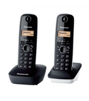 TELÉFONO INALÁMBRICO PANASONIC KX-TG1612SP1 PACK DUO NEGRO