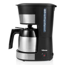 CAFETERA DE GOTEO TRISTAR CM-1283 10 TAZAS NEGRA Y PLATA