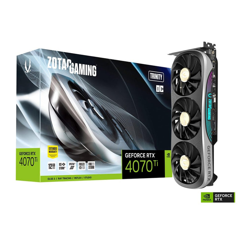 VGA ZOTAC GAMING RTX4070TI TRINITY OC 12GB GDDR6X HDMI3DP