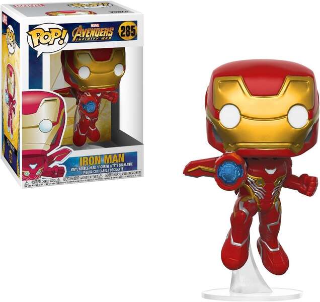 FUNKO POP IRON MAN - MARVEL AVENGERS INFINITY WAR 9CM