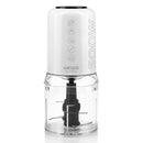 HAEGER PICADORA 500W CAPACIDADE 200GR LAMINA AÇO INOX BRANCA