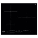 Whirlpool WS B2360 BF placa Preto Embutido 60 cm Placa com zona d