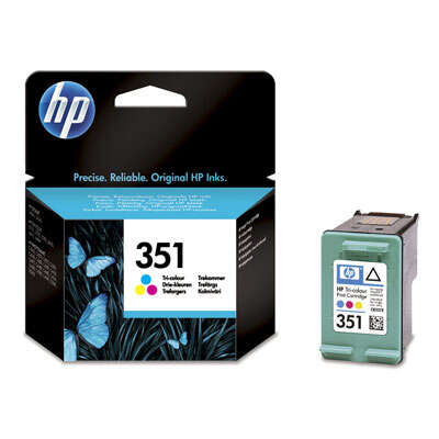 HP 351 TRI-COLOUR INKJET PRINT CARTRIDGE WITH VIVERA INKS  - PREÇ