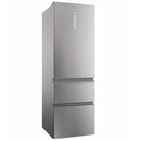 FRIGORÍFICO COMBINADO HAIER HTW5618CNMG 185X60 NF INOX WIFI