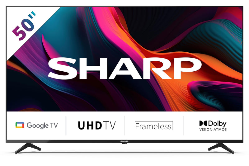 Sharp 50GL4260E TV 127 cm (50") 4K Ultra HD Smart TV Wi-Fi Preto