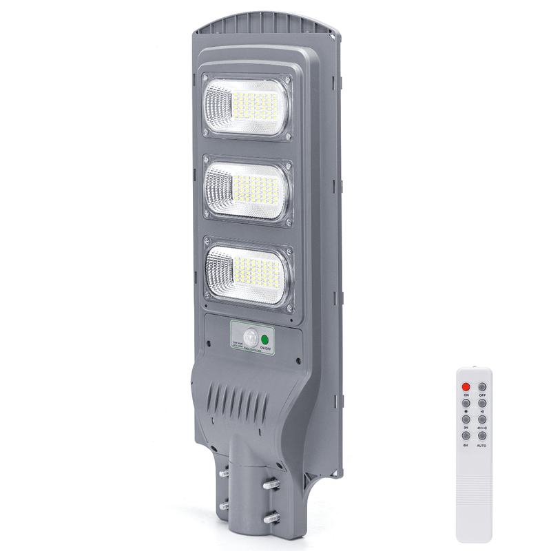 LUZ DE RUA SOLAR LED COM CONTROLE REMOTO