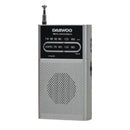 RADIO PORTÁTIL DAEWOO DW1027 PLATA