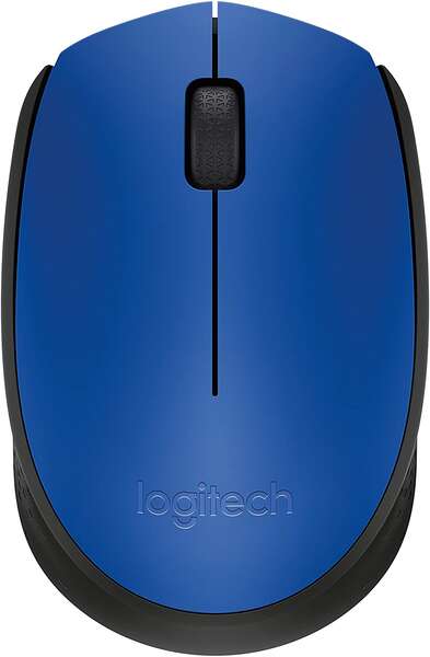 Logitech M171 Blue-K rato Ambidestro RF Wireless Ótico 1000 DPI