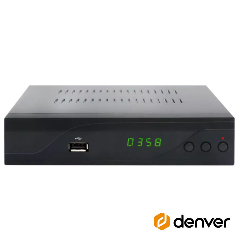 RECEPTOR CABO FULL HD 1080P DVB-C CANAIS FTA USB DENVER