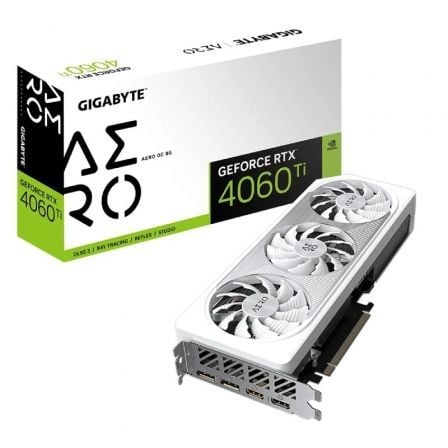 Gigabyte GeForce RTX 4060 Ti AERO OC 8G NVIDIA 8 GB GDDR6