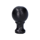 PUXADOR BOLA 18MM H° PRETO EDM