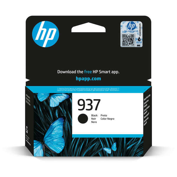 HP Tinteiro 937 Original Preto