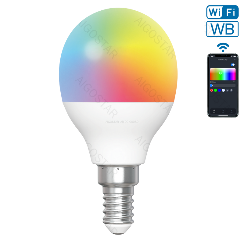 WI-FI WB SMART LED G45 E14 6,5 W