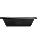 GAVETA 40 L DE BORRACHA PRETA RESISTENTE. Ø685X505X190MM