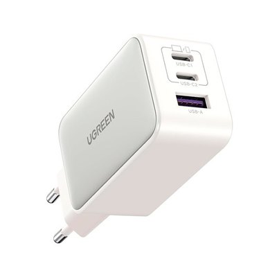 CARGADOR UGREEN USB-A+2*USB-C 65W  GAN FAST