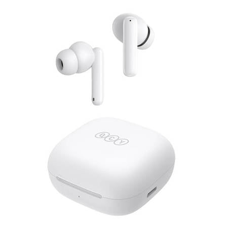 AURICULARES SEM FIO TWS QCY T13 ANC BRANCO