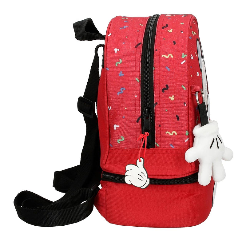 MOCHILA C/ LANCHEIRA DISNEY IT´S A MICKEY THING 28CM