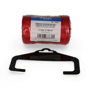 BOBINE TRANÇADA POLIPROPILENO 8842 100M VERMELHO EDM