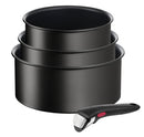 TEFAL 3CAÇAROLAS INGENIO EXPERTISE INDUÇAO 16/18/20CM + PEGA