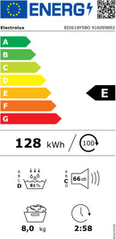 MÁQUINA DE SECAR ROUPA ELECTROLUX EDI618Y5BO 8KG