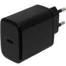 CARGADOR DE PARED GAN FONESTAR POWER-C-65 1XUSB TIPO-C 65W NEGRO