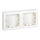 MOLDURA COM BASE, SUPERFÍCIE, 2 ELEMENTOS, HORIZONTAL, SÉRIE SIMO