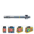 CAIXA 25 UNID. FIXAÇÃO HOMOLOGADO CE BAP Ø10X125MM/50 ZINCADO CEL