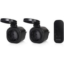 SET DE MINI ENCHUFES PARA EXTERIOR SMARTWARES SH4-99653 NEGROS