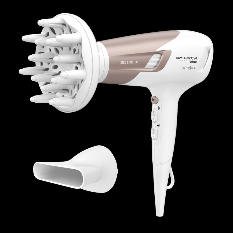 Rowenta Studio Dry CV5830F0 secador de cabelo 2300 W Bege, Branco