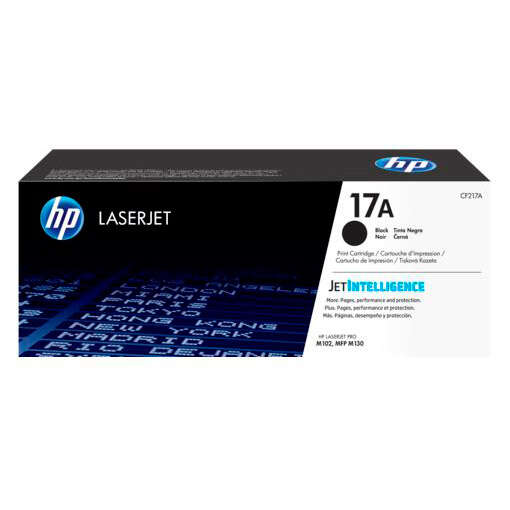 HP Toner LaserJet Original 17A Preto