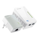 TP-Link TL-WPA4220 KIT 300 Mbit/s Ethernet LAN Wi-Fi Branco 2 uni