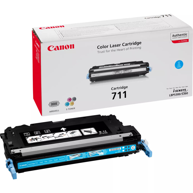 TONER ORIGINAL CANON 711C  AZUL