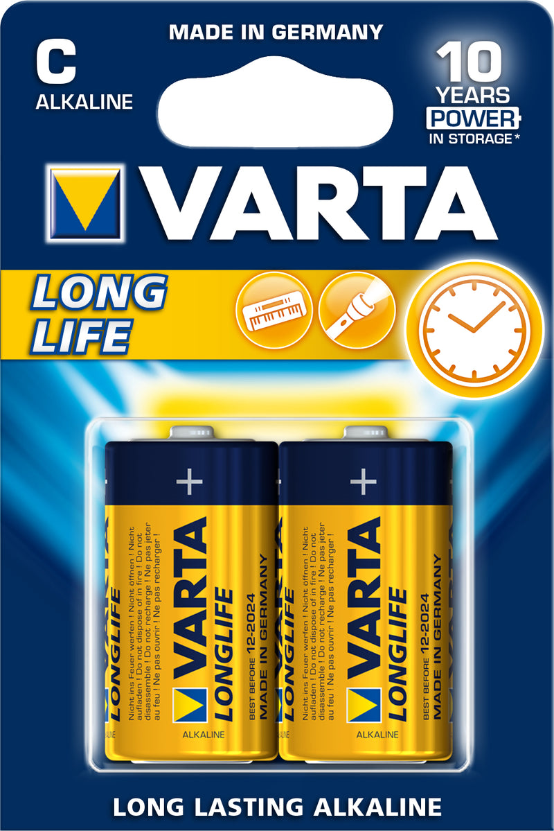 Varta 4114 Bateria descartável C Alcalino