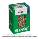 CAIXA 75 UNID. PARAFUSO MADEIRA CABEZA PLANA YELLOX 4,0X60MM SPAX