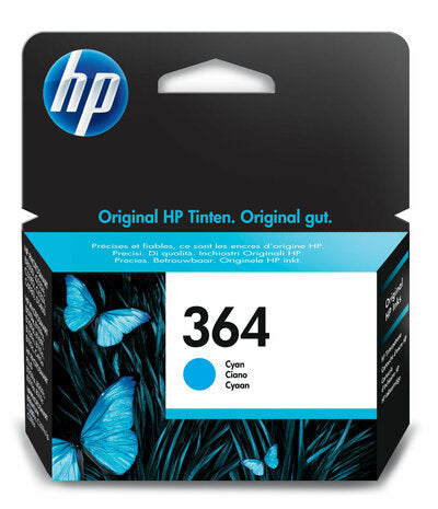 HP Tinteiro Original 364 Ciano