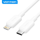 CABLE USB 2.0 TIPO-C LIGHTNING VENTION LAKWH USB TIPO-C MACHO - L